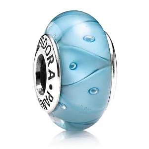 Pandora Bluish Mixed Murano Glass Charm