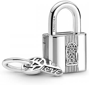 Pandora Bolt Silver Lock Charm