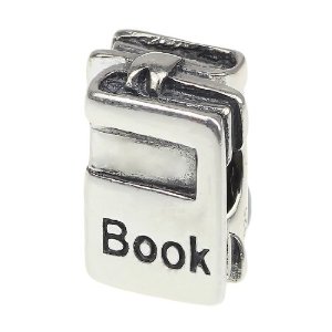 Pandora Book 3D Silver Charm