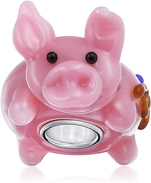 Pandora Buddy Happy Piglet Silver Charm image