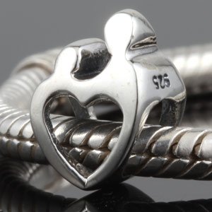 Pandora CHILDREN ARE BLESSINGS Genuine Sterling Silver Charm image