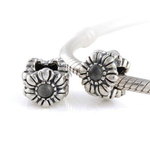 Pandora CZ April Birthday Quartz Bloom Charm