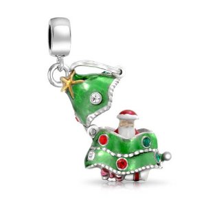 Pandora CZ Christmas Tree Charm image