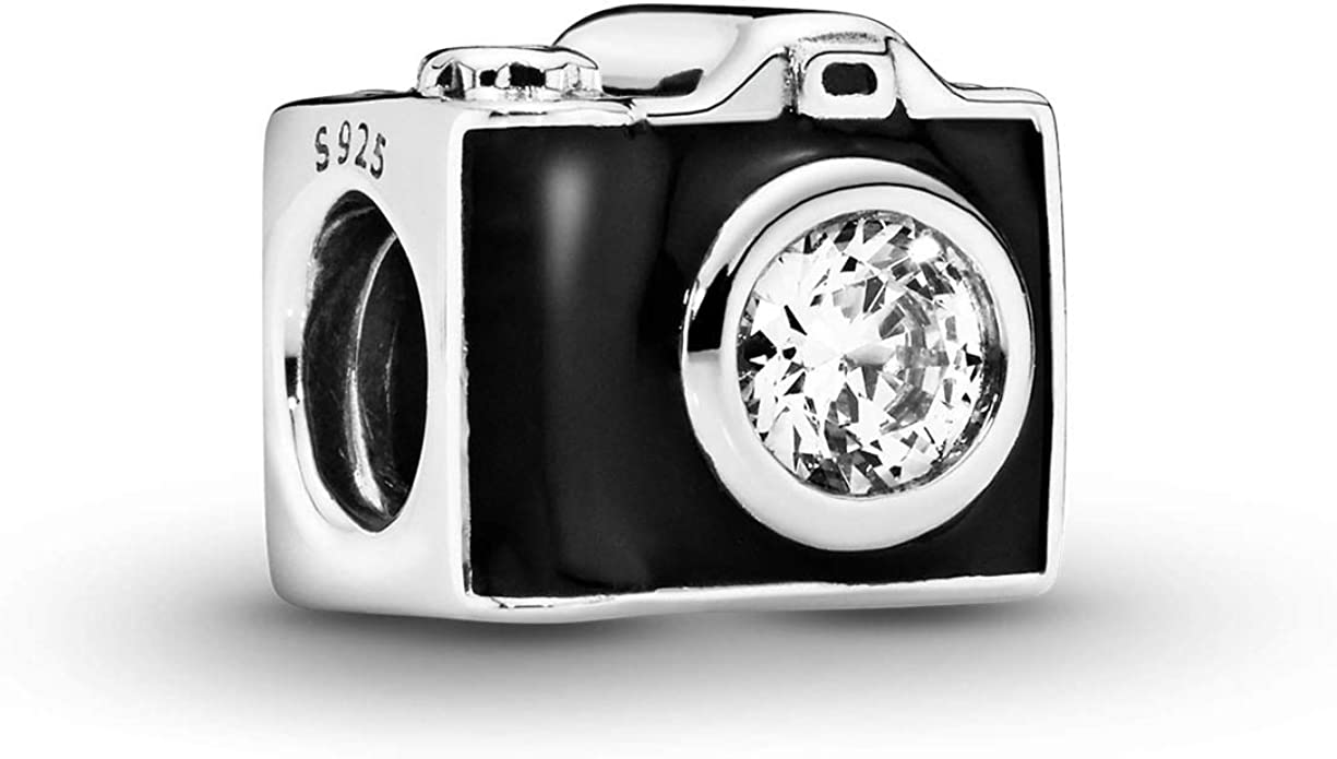 Pandora CZ Photographer Camera Charm image