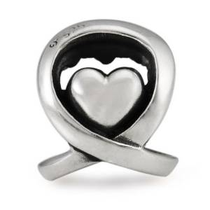 Pandora Care Ribbon Heart Charm image