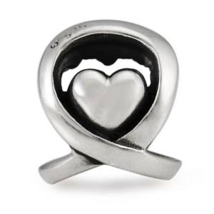 Pandora Care Ribbon Heart Charm