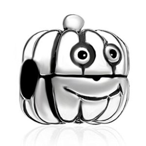 Pandora Cartoon Jack O Lantern Pumpkin Charm image