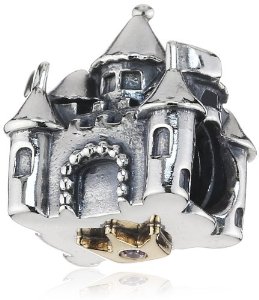 Pandora Castle Cubic Zirconia Silver Charm
