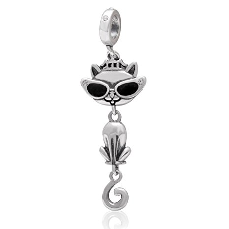 Pandora Cat In Sunglasses Charm image