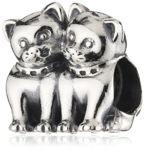 Pandora Cats Love Charm image