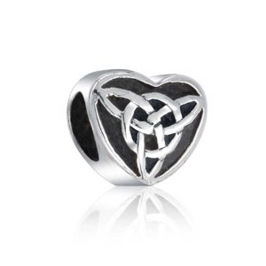 Pandora Celtic Knot Triquetra Heart Charm