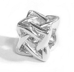 Pandora Celtic Ribbon Cross Cube Charm