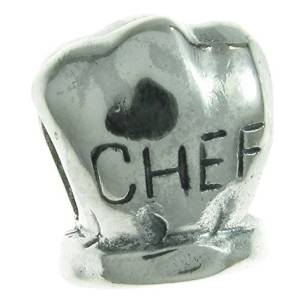 Pandora Chefs Hat Silver Charm image