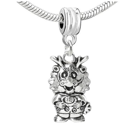 Pandora Chinese Dragon Dangle Charm image