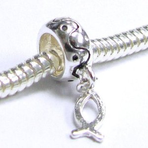 Pandora Christian Fish Dangle Charm image