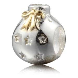 Pandora Christmas Bauble Pendant CZ Charm image