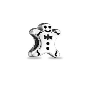 Pandora Christmas Gingerbread Man Cookie Charm