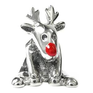 Pandora Christmas Rudolph Deer Charm