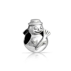 Pandora Christmas Snowman Charm image