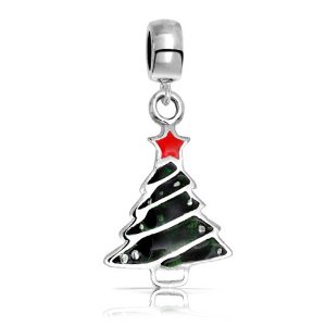 Pandora Christmas Tree Dangle Charm image