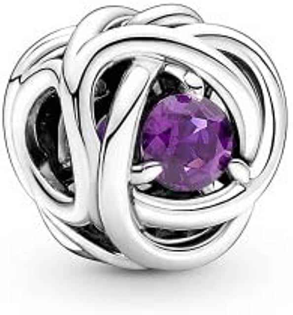 Pandora Circular Eternity Purpura Charm