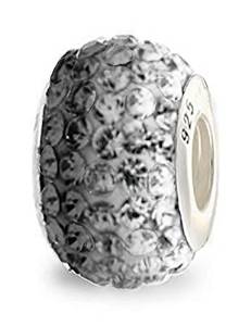 Pandora Clear Black Swarovski Crystals Charm