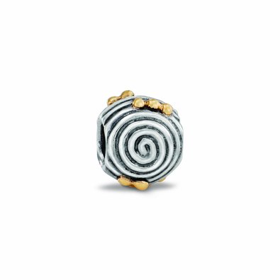 Pandora Clear Crystal Spiral Spacer Charm image