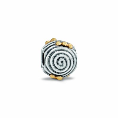 Pandora Clear Crystal Spiral Spacer Charm