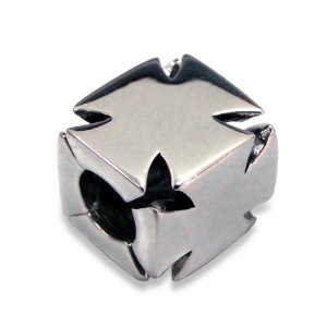 Pandora Clover Square Flower Charm