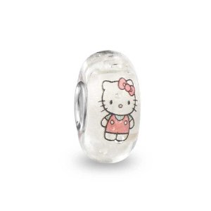 Pandora Cool Kitty Murano Glass Charm image