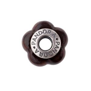 Pandora Coracao De Negro Wood Charm