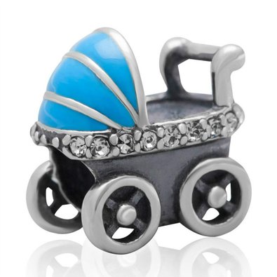Pandora Crystal Baby Carriages Charm image