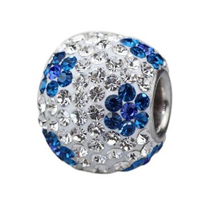 Pandora Crystal Enamel Blue Charm