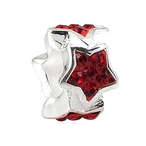 Pandora Crystal Star Spacer Charm