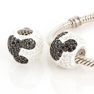 Pandora Crystals Mickey Head Charm