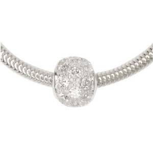 Pandora Cubic Zirconia Pave Spacer Charm