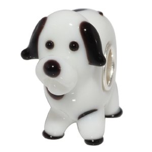 Pandora Cuddly Canine Murano Glass Charm image