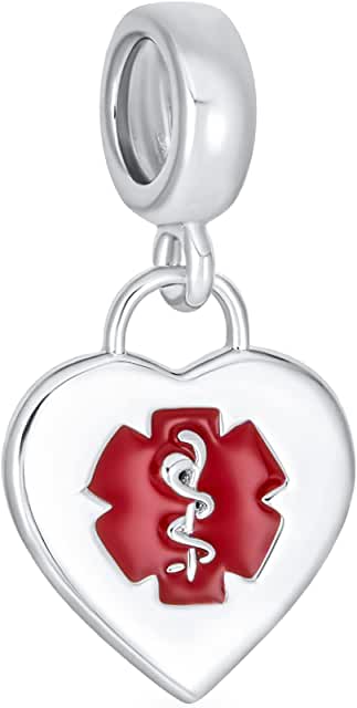 Pandora Custom Dangle Medical Alert Charm image