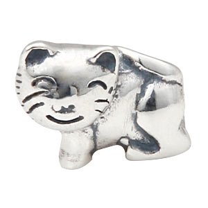 Pandora Cute Cat Charm image