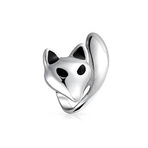 Pandora Cute Fox Head Part Charm image