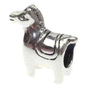 Pandora Cute Standing Horse Charm image