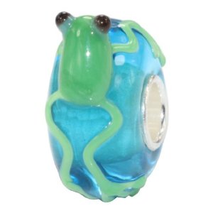 Pandora Cute Sweet Frog Glass Charm