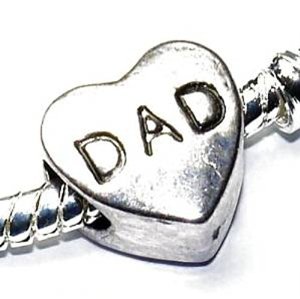 Pandora Dad Heart Charm image