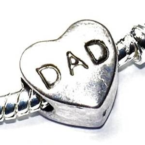 Pandora Dad Heart Charm