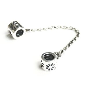 Pandora Daisy Blossom Flower Safety Chain Charm