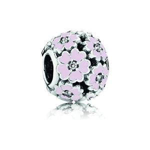 Pandora Daisy Pink Austrian Crystal Charm image