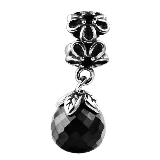 Pandora Dangle Black Glass Charm