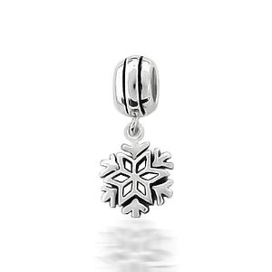 Pandora Dangle Christmas Snowflake Charm