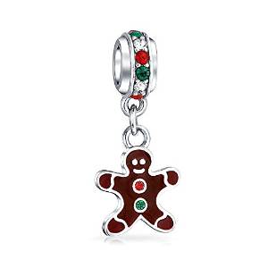 Pandora Dangle Gingerbread Man Charm image