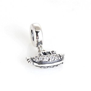 Pandora Dangle Gondola Clear Crystal Charm